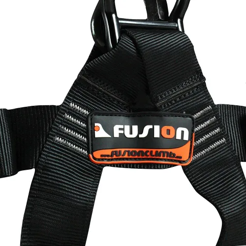 Vista 4 de Fusion Tac Rescue Tactical Full Body 3d Eva Padded Heavy Duty Adjustable Zipline Harness 23kn