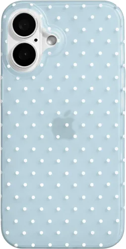 Vista 148 de inewateri Funda compatible con iPhone 11 con bonito diseño estético de lunares a la moda, fundas simples para TPU suave, funda de protección Negro