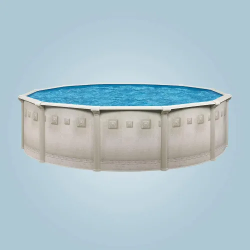 Vista 3 de Laredo - Kit de piscina sobre el suelo SPR+ de acero fácil de construir de 21 x 52 pulgadas por WaterThat