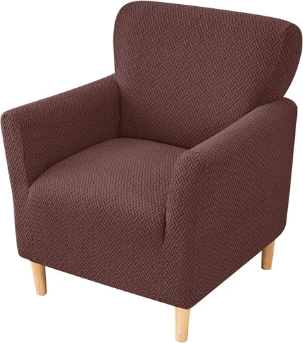 Vista 57 de FUANGUI Funda para Sillón de Banquete con Brazos Fundas para Sillas Elásticas Funda para Sillón Club Funda Suave para Sillón Sofá Cubiertas