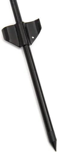Vista 4 de Howard Pet Productos retráctil para atar perro en el suelo., S, Negro