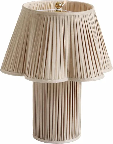 Vista 9 de Tov Furniture Corrine - Lámpara de mesa de yute natural