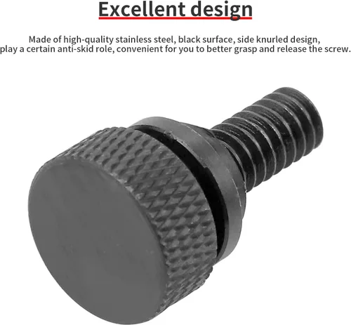Vista 4 de Tornillo de asiento de acero Tornillo de asiento Harley compatible con Davidson 1996-2021, 1 unidad