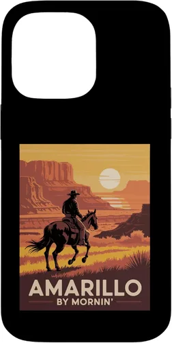 Vista 21 de Amarillo by Mornin Folk Style Western Country Music Case for iPhone 17
