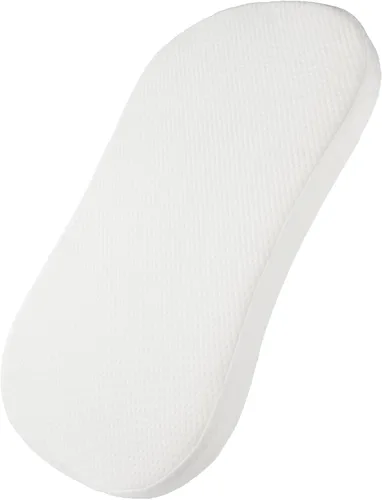 Vista 10 de Mecc ecoh Colchón para moisés de bebé, cubierta 100% transpirable, forro resistente al agua, ovalado de 29"x17"x2" pulgadas, se adapta al moisés