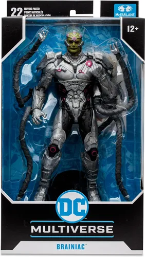 Vista 9 de McFarlane Toys - Figura de acción DC Multiverse Brainiac (Injustice 2) de 7