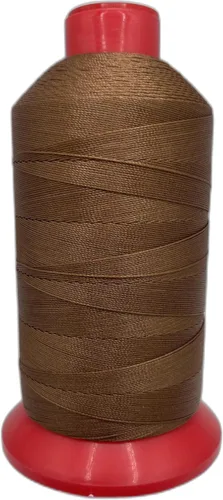 Vista 2 de UV Resistant Bonded Polyester Sewing Thread for Upholstery, Outdoor, Marine (Army tan, Tex 70)