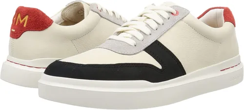 Vista 8 de Cole Haan Gp Rlly Court Snkr C34016 para hombre color negro
