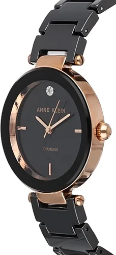 Vista 3 de Anne Klein Women's Genuine Diamond Dial Ceramic Bracelet Watch