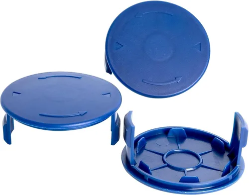 Vista 7 de Cubierta de tapa de carrete compatible con Hyber Tough Weed Eater HT18-401-002-01 HT19-401-003-03, cubierta de repuesto para Weed Whacker