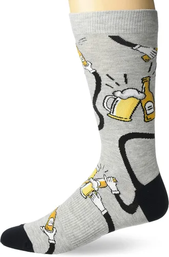 Vista 86 de K. Bell, calcetines retro varsity de lechuga para mujer Adultish (negro)