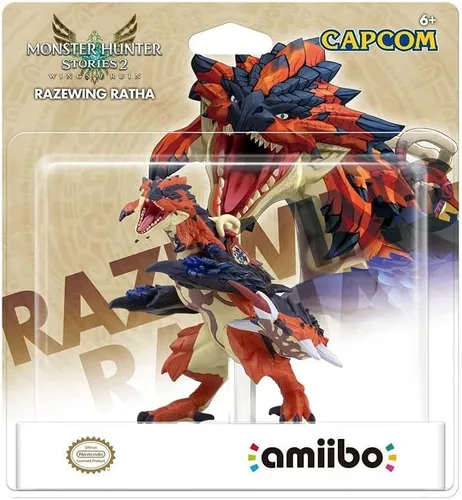 Vista 2 de Nintendo Amiibo Monster Hunter Historias 2 Alas de la Ruina Razewing Ratha Rathalos