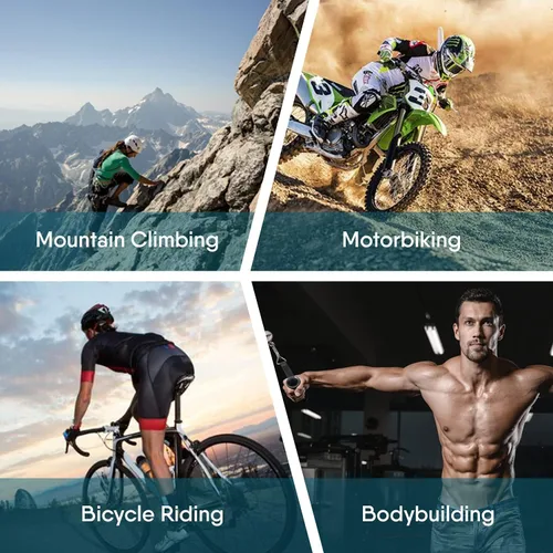 Vista 7 de SAWANS Guantes de levantamiento de pesas Gimnasio Entrenamiento Fitness Muñequera Soporte Hombres Mujeres Guantes sin dedos Pantalla táctil de dedo
