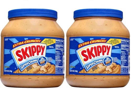 Vista 8 de SKIPPY Super Chunk - Mantequilla de maní extra crujiente, 64 onzas