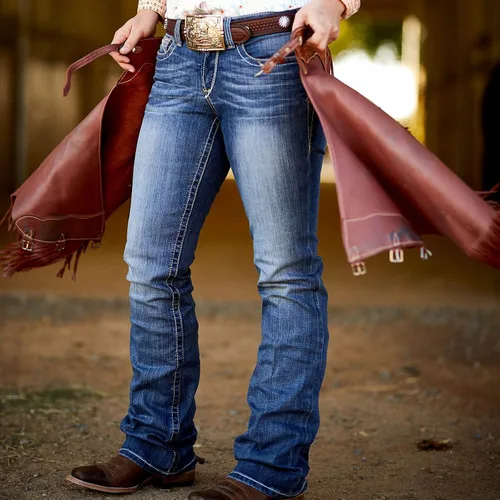 Vista 6 de ARIAT R.E.A.L. Bootcut Shawna en Odessa