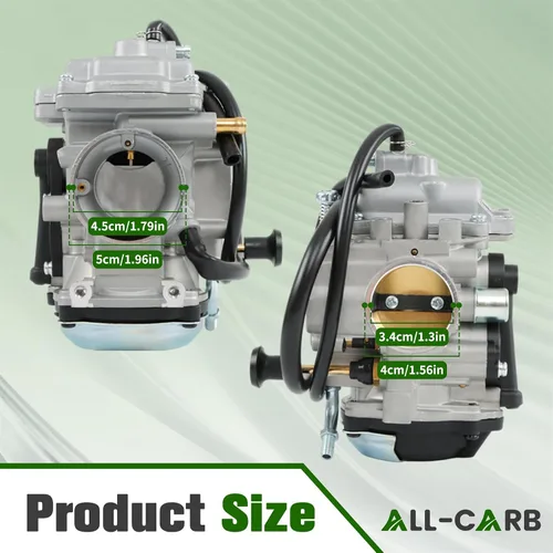 Vista 7 de ALL-CARB Repuesto de carburador para Yamaha Wolverine 350 YFM350FX YFM350 FX 4x4 1996-2005 Sustituye a 4KB-14901-10-00 4KB-14901-22-00