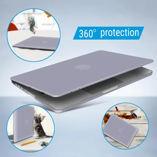 Vista 83 de IBENZER - Compatible con Funda para MacBook Pro de 13 Pulgadas 2015 2014 2013 Finales 2012 A1502 A1425, Carcasa Rígida con Cubierta para Teclado