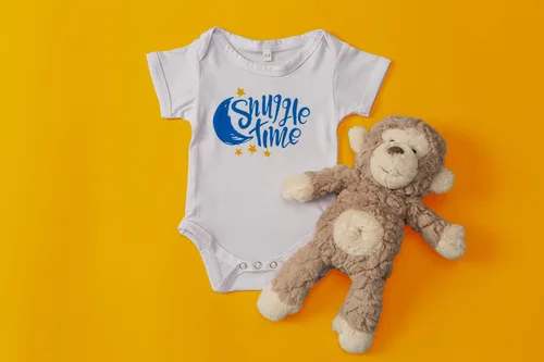 Vista 6 de Cricut Baby Bodysuit Blank, DIY Custom Baby Onesie