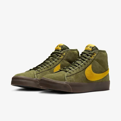 Vista 5 de NIKE SB X ANTIHÉROE BLAZER GT VERDE ROUDO MEDIO / VERDE AMARILLO-RUTO