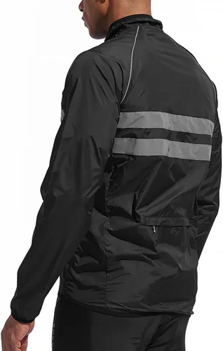 Vista 2 de Chaqueta de ciclismo plegable para hombre, bicicleta de montaña, motocicleta, bicicleta, correr, ligera, pesca, ciclismo, cortavientos