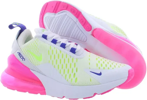 Vista 2 de Nike Air Max DH0252-100 - 270 voltios Pink Blast para mujer BlancoVolt-Pink Blast