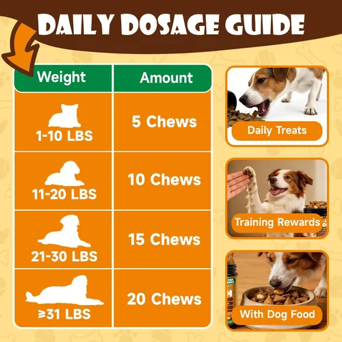 Vista 7 de Masticables de hongos para perros: bultos y protuberancias para perros