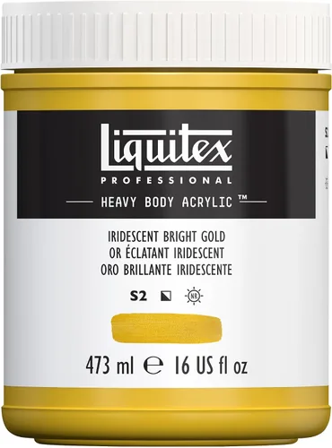 Vista 195 de Liquitex Pintura acrílica profesional de alto espesor, envase de 473 ml, tono carmesí alizarina permanente Alizarin Crimson Hue Permanente