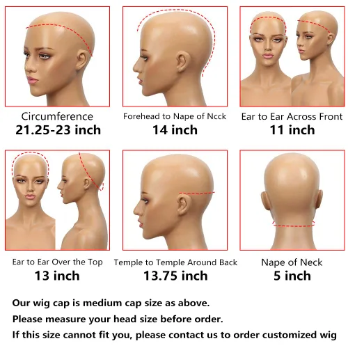 Vista 6 de Spotlight Pelucas de cabello humano lacio con encaje frontal de 4 x 4 para mujeres negras, densidad del 180 %, peluca con cierre de encaje virgen