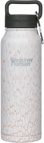 Vista 13 de Healthy Human Botella de Agua de Acero Inoxidable Termo de Agua con Doble Pared y Aislamiento al Vacío para Adultos Botellas de Viaje Ecológicas