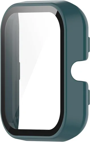 Vista 6 de Funda protectora de pantalla compatible con Amazfit Bip 3/Bip 3 Pro, cobertura completa, a prueba de golpes, delgada, con protector de pantalla