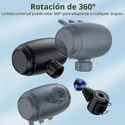 Vista 6 de MAGJIEYX Caja de Estación de Carga Retractable Multi para Coche, 3 en 1, Soporte de Carga Rápida para Reposacabezas, Cable de Carga USB Tipo C