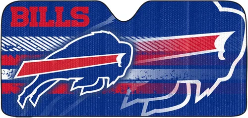 Vista 9 de Fanmats Parasol Solar Automático para Parabrisas de la NFL, Protector Solar Visera Solar Acordeón Tri-plegable para Almacenamiento 59" x 29.5