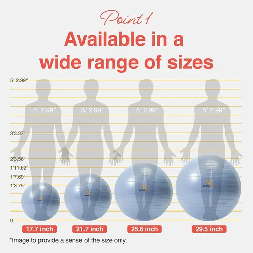 Vista 2 de primasole Bola de equilibrio Gris pálido