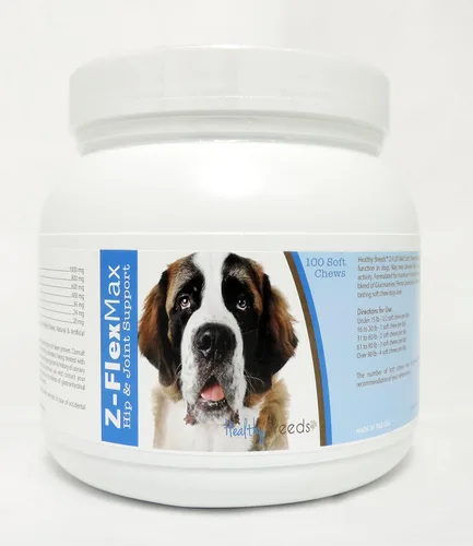 Vista 53 de Healthy Breeds Afghan Hound Z-Flex Max - Masticables suaves para cadera y articulaciones, 100