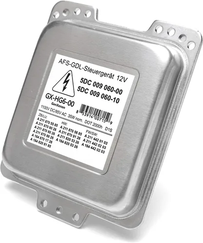 Vista 2 de Repuesto para 5DC 009 060-00 / 5DC 009 060-10 Módulo de unidad de control de faro delantero de balasto HID de xenón para Mercedes-Benz Clase E