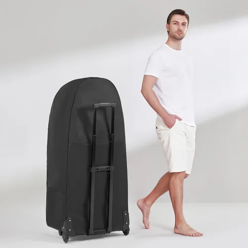 Vista 2 de Master Massage Apollo - Silla de masaje portátil de tamaño extragrande, ligera, de aluminio, plegable, postura sentada, silla de masaje plegable