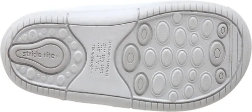 Vista 3 de Stride Rite SRT - Tenis de cuero Grayson para bebés y niños pequeños