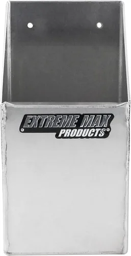 Vista 3 de Extreme Max 5001.6091 Soporte de almacenamiento de extintor de aluminio para remolque cerrado, taller, garaje, plateado