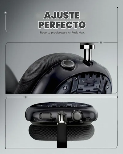 Vista 4 de Spigen Ultra Hybrid Pro para AirPods Max 1 / AirPods Max 2 (2020/2026)