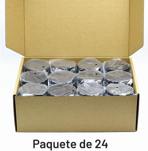 Vista 8 de SONVIIBOX 24 latas de velas negras de 4 onzas, frascos de velas, recipientes de velas a granel para fabricación de velas, tarros de almacenamiento