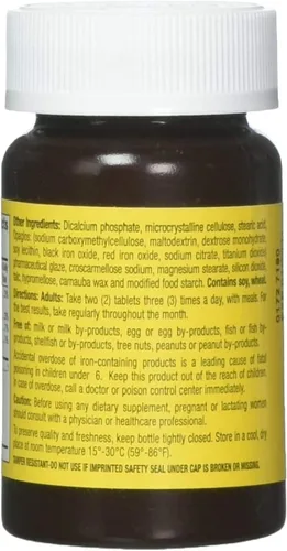 Vista 3 de Lydia Pinkham Apoyo nutricional para mujeres – Lydia Pinkham Herbal Tablets, te ayuda a sentirte mejor durante la menstruación y la menopausia – 150