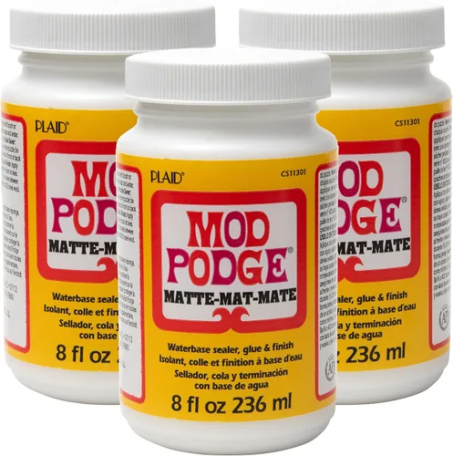 Vista 13 de Mod Podge – Sellador a base de agua, pegamento y acabado (8 onzas), CS11301 acabado mate