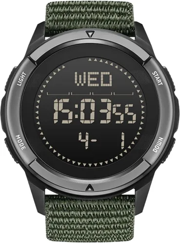 Vista 2 de CakCity Relojes tácticos para hombre, relojes deportivos militares con caja de fibra de carbono, reloj ligero impermeable para mujereshombres