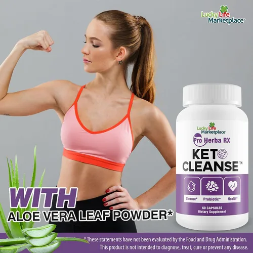 Vista 6 de Pro Herba RX KETO CLEANSE - Fórmula herbaria con probióticos - Limpieza Keto y desintoxicación naturalmente - Numerosos beneficios para la salud