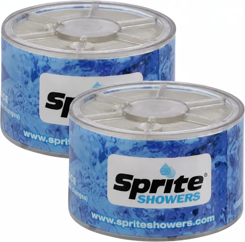 Vista 6 de Sprite Showers SLC-R Slim-Line Shower Filter Replacement Cartridge, 1 Unidad (Paquete de 1), Azul