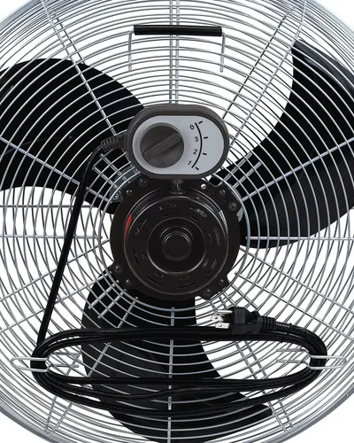 Vista 7 de Soplador azul de 20 pulgadas de alta velocidad 4600 CFM, 3 velocidades, inclinación ajustable, ventilador de piso industrial