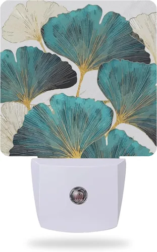 Vista 11 de Luz nocturna, hierbas y flores silvestres, luces nocturnas enchufables a la pared para niños y niñas, luz nocturna decorativa media redonda, lámpara