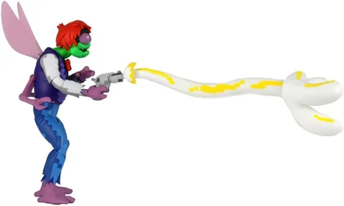 Vista 2 de NECA TMNT Turtles in Time Baxter Stockman - Figura de acción definitiva a escala de 7 pulgadas