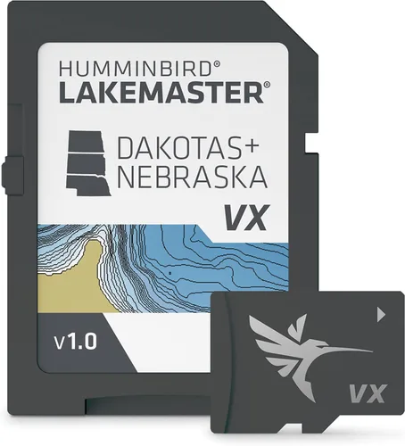 Vista 15 de Humminbird LakeMaster Map SD Card for Fish Finders