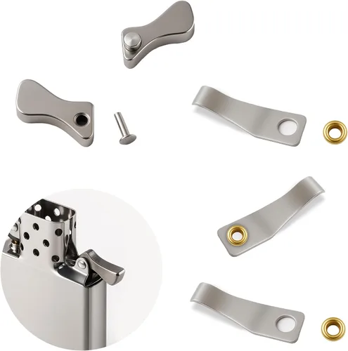 Vista 3 de Kit de reemplazo de resortes de leva y leva con remaches para Zippo